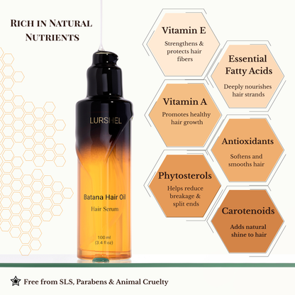 Lurshel Batana Oil hair Serum